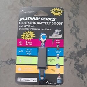 Velocity Platinum Series Lightning Battery Boost - Black